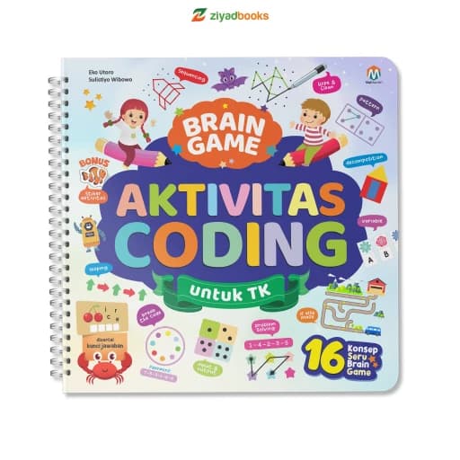 Brain Game - Aktivitas Coding untuk TK (TANPA BONUS)