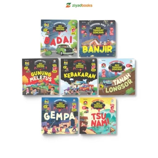 Paket Survival Kids - Aku Tanggap Bencana (KEEP PRIORITAS)