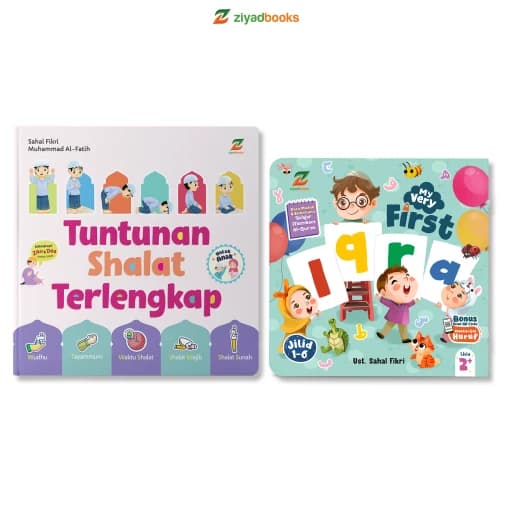 (BUY1GET1) Tuntunan Shalat Terlengkap untuk Anak + My Very First Iqra