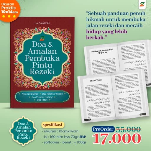 (PO) Doa & Amalan Pembuka Pintu Rezeki