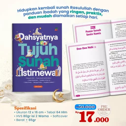 (PO) Dahsyatnya 7 Sunah Istimewa