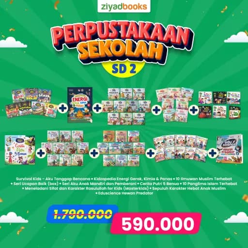 Paket Perpustakaan Sekolah - SD 2 (Isi 10 Buku)