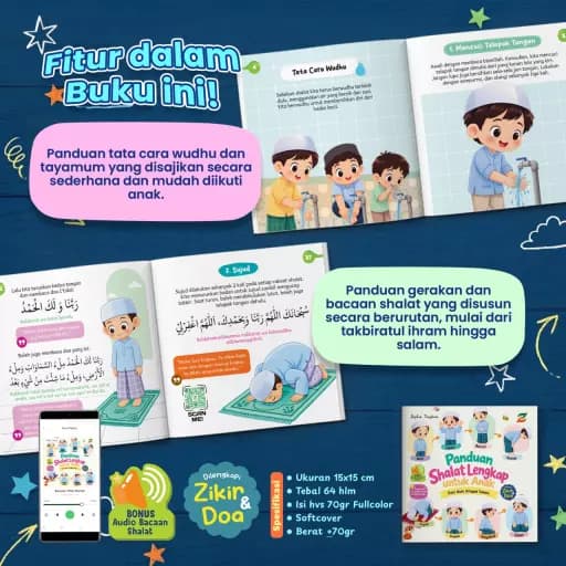 (PO) Panduan Shalat Lengkap untuk Anak - foto 7