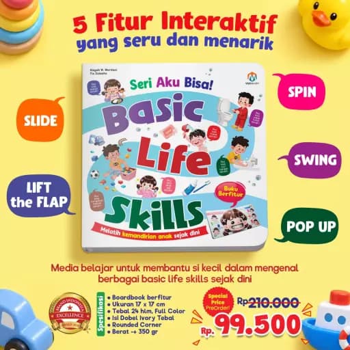 (PO) SERI AKU BISA! BASIC LIFE SKILLS - foto 2