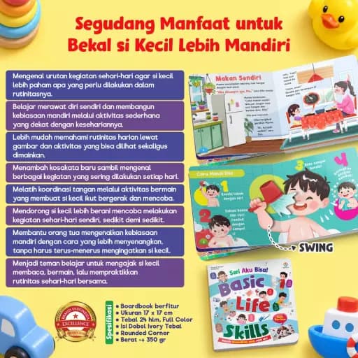 (PO) SERI AKU BISA! BASIC LIFE SKILLS - foto 3